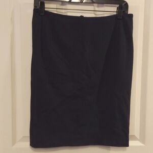 Akris Punto Navy Blue Tailored Pencil Skirt Size 6